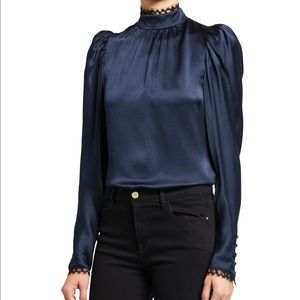 Frame Silk Blouse